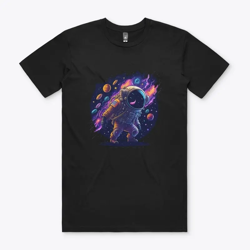 Vibrant Astronaut T-Shirt 