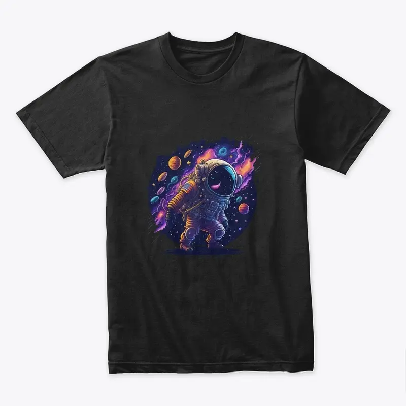 Vibrant Astronaut T-Shirt 